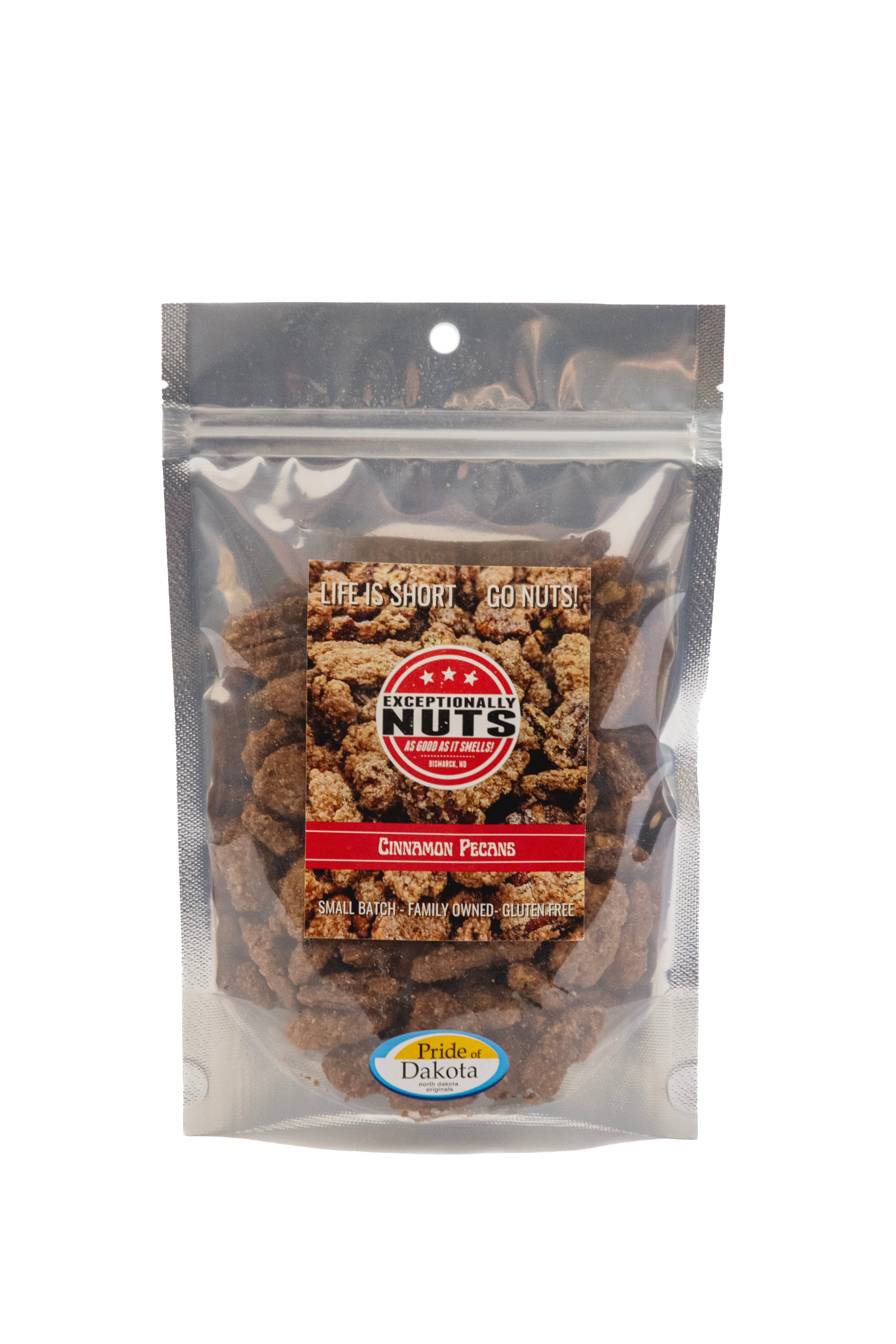 Medium Cinnamon Pecans- 7 oz