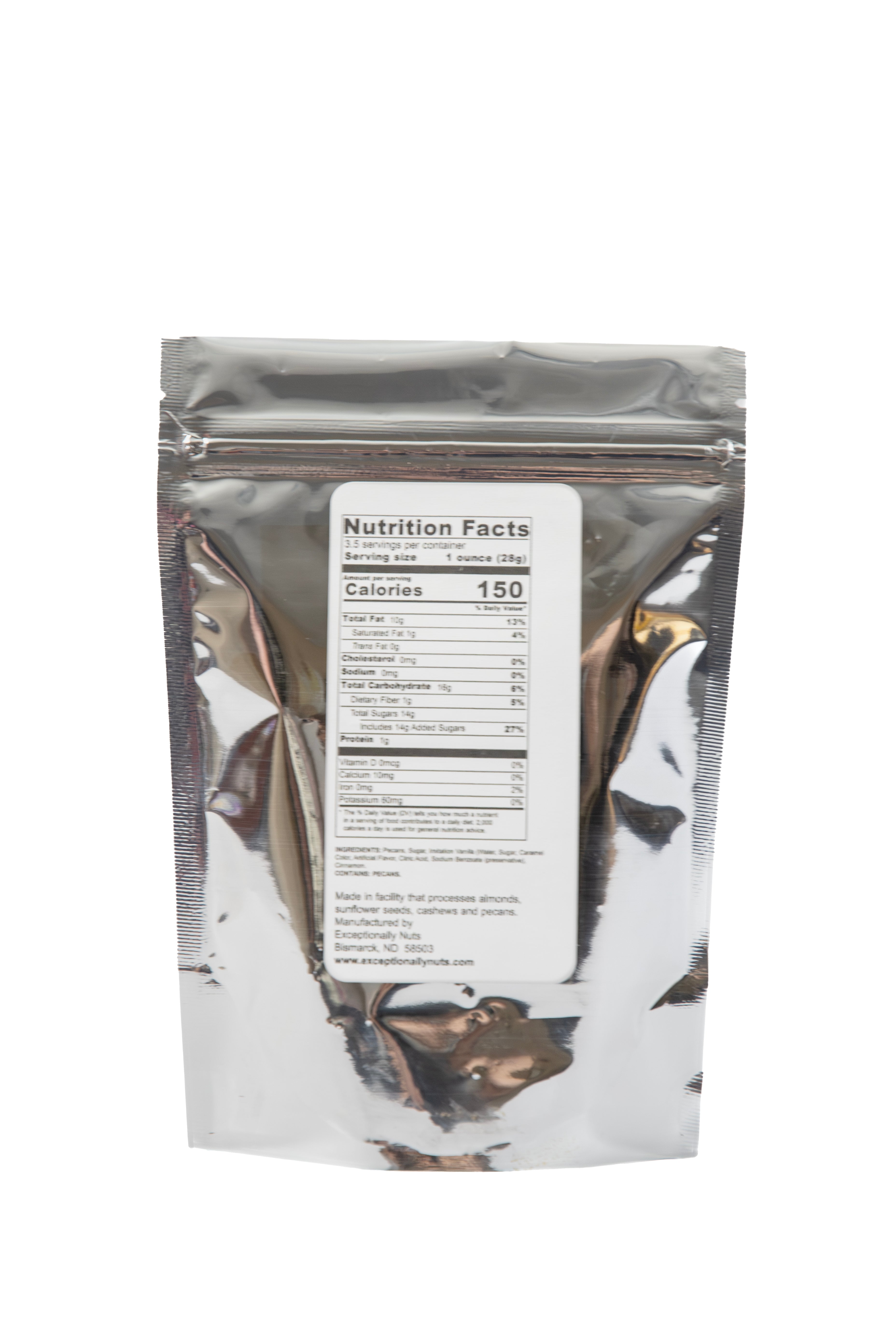 Small Cinnamon Pecans- 3.5 oz
