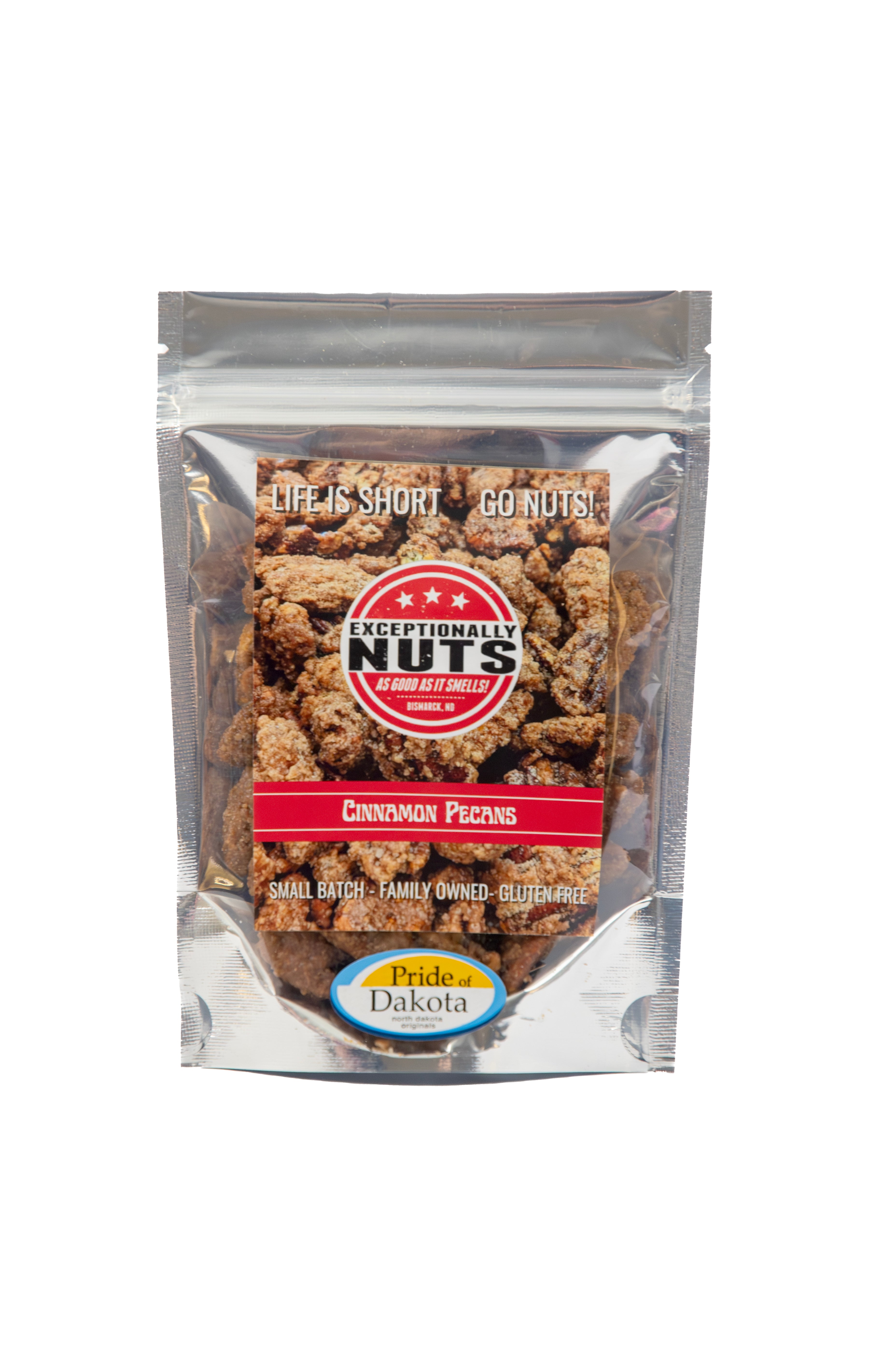Small Cinnamon Pecans- 3.5 oz