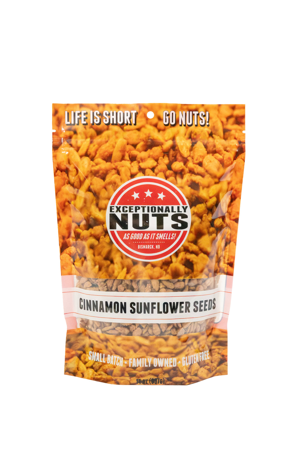 Large Cinnamon Sunflower Seeds-14 oz