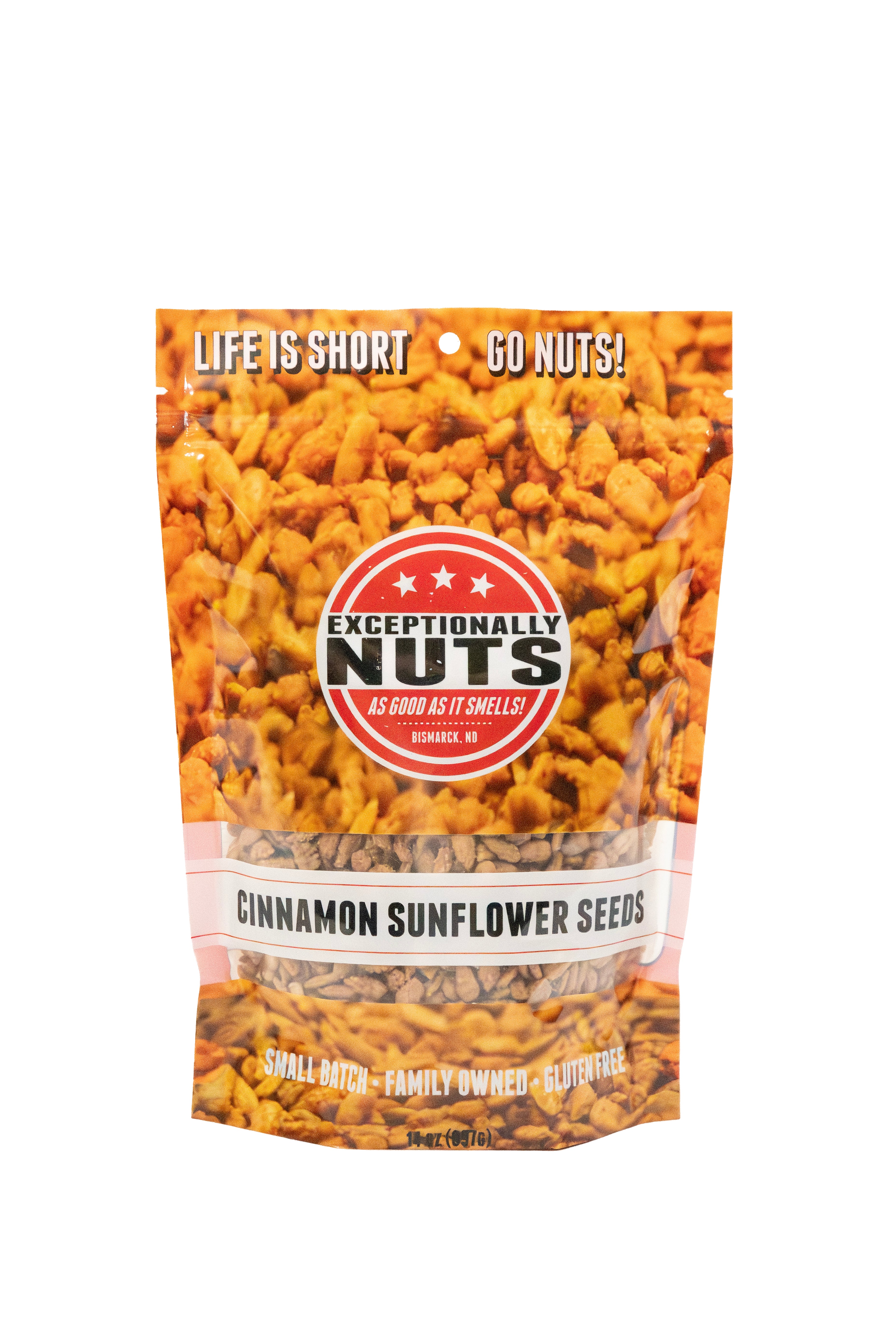 Large Cinnamon Sunflower Seeds-14 oz