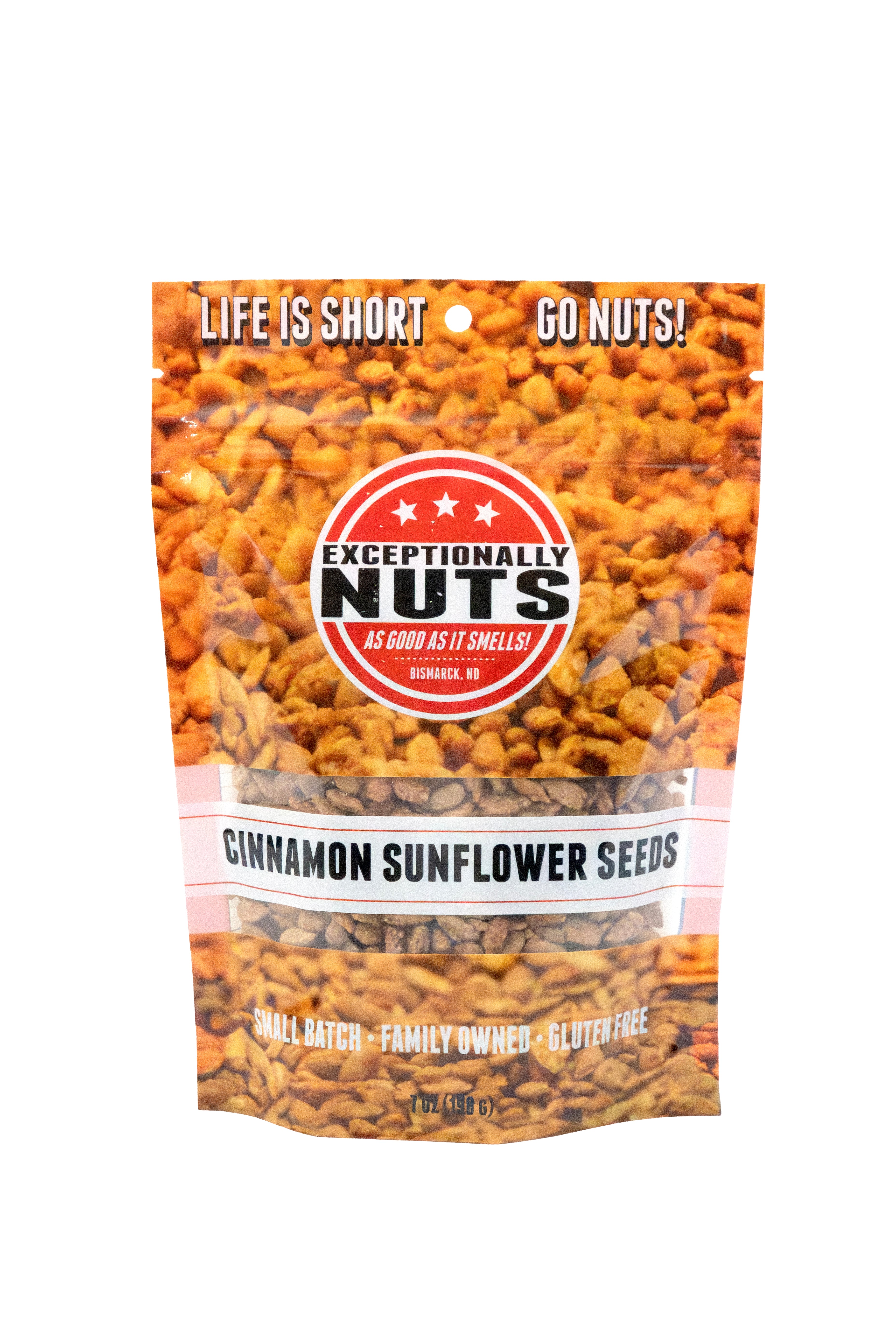 Medium Cinnamon Sunflower Seeds- 7 oz