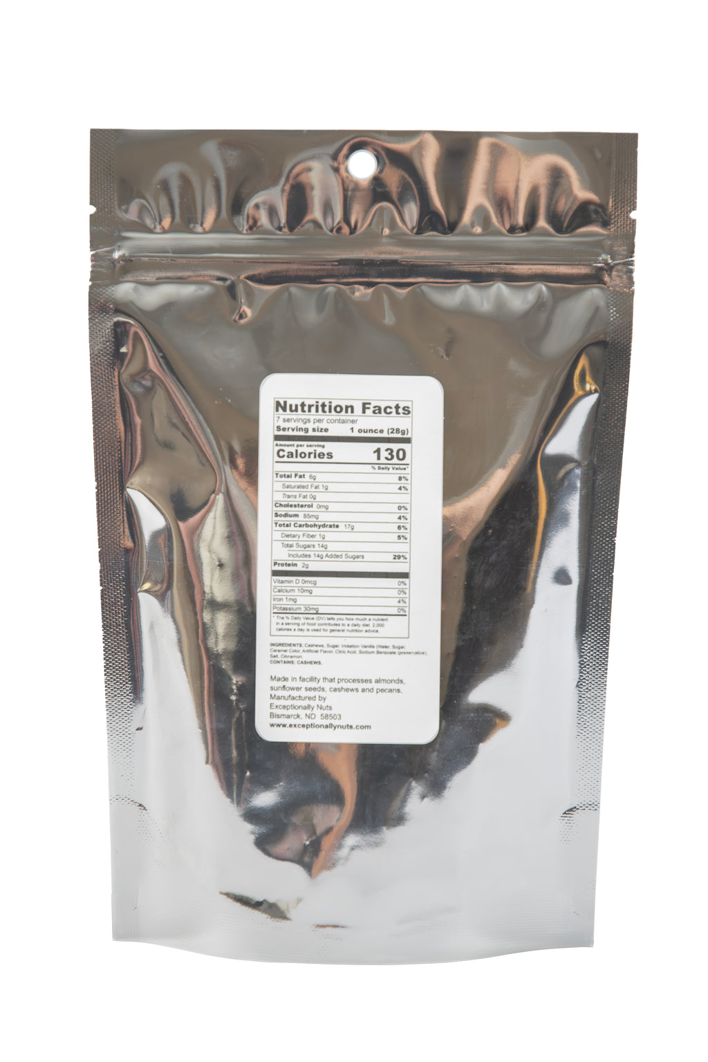 Medium Cinnamon Cashews-7 oz